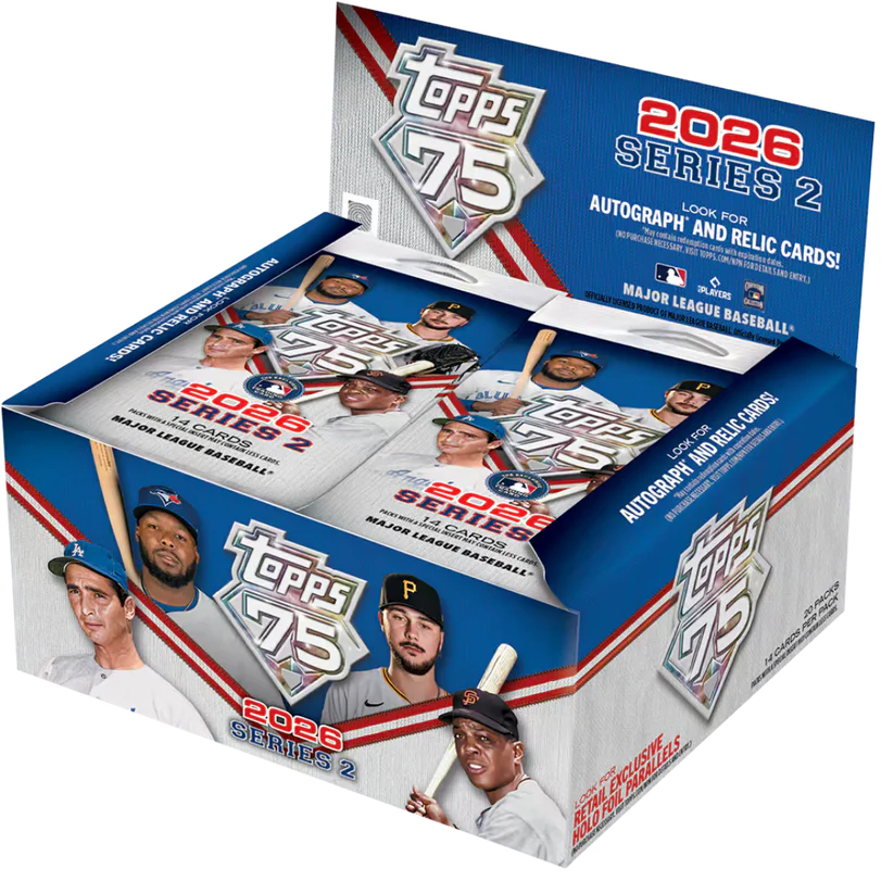 2026 TOPPS BASEBALL SERIES 2 DISPLAY BOX | Impulse Games and Hobbies