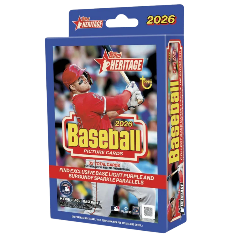 2026 TOPPS HERITAGE BASEBALL HANGERS | Impulse Games and Hobbies