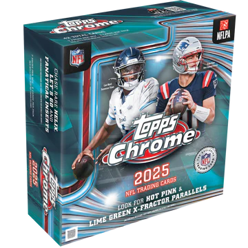 2025 TOPPS CHROME FOOTBALL MEGA BOX | Impulse Games and Hobbies