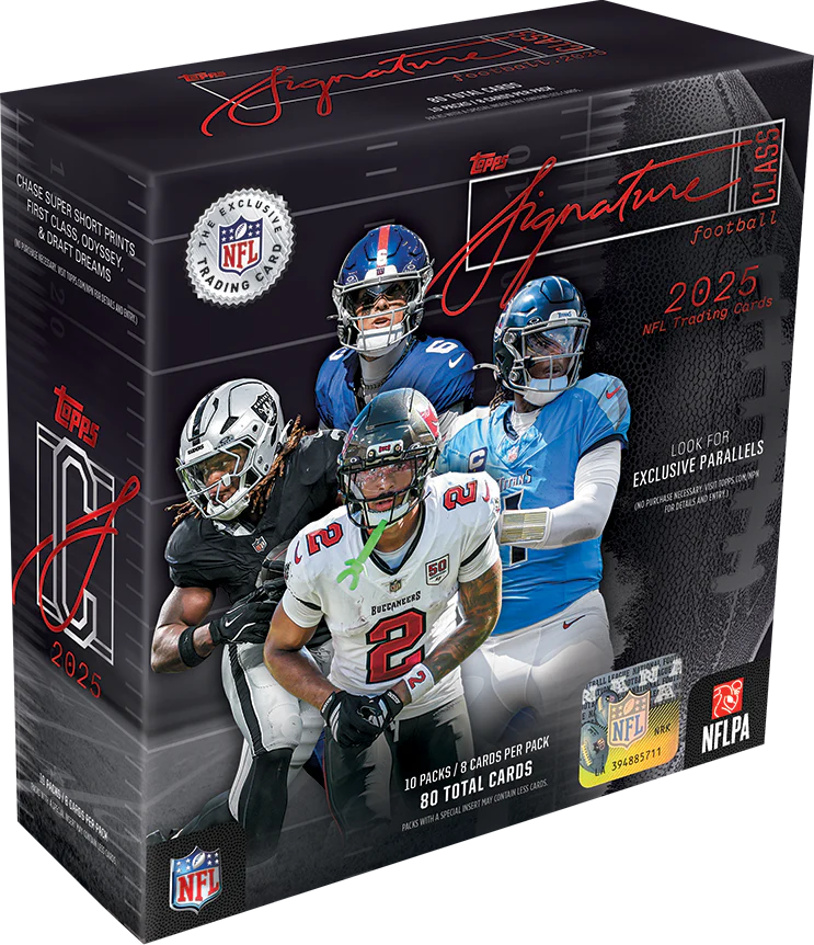 2025 TOPPS SIGNATURE CLASS FOOTBALL MEGA BOX | Impulse Games and Hobbies