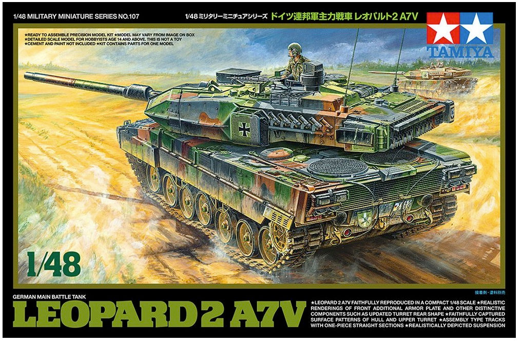 TAMIYA LEOPARD 2 A7V (1/48) | Impulse Games and Hobbies