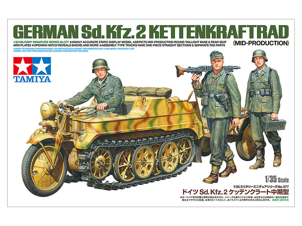 TAMIYA KETTENKRAFTRAD MID (1/35) | Impulse Games and Hobbies