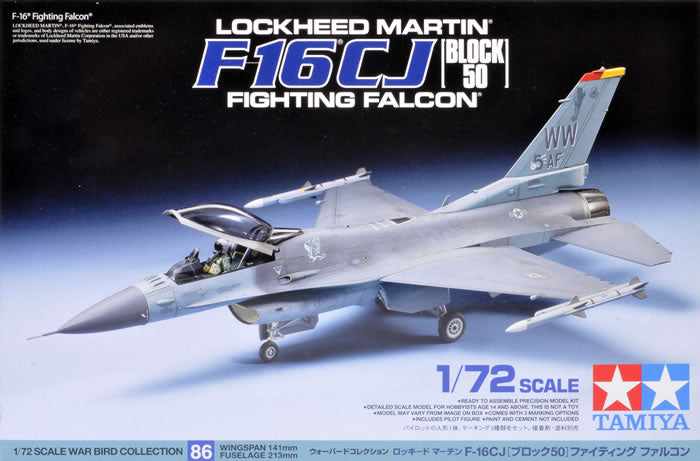 TAMIYA F-16CJ FIGHTING FALCON (1/72) | Impulse Games and Hobbies