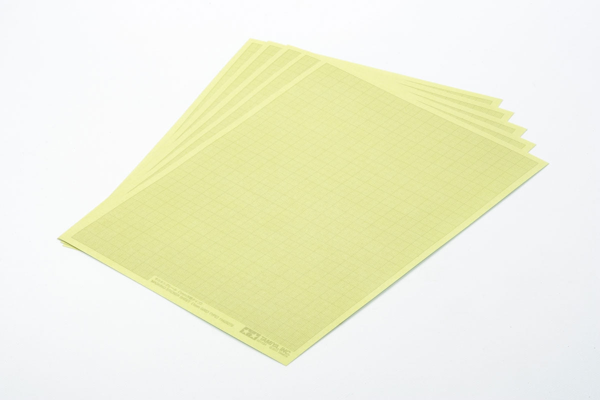Tamiya Masking Sheet 1mm Grid x 5pcs | Impulse Games and Hobbies