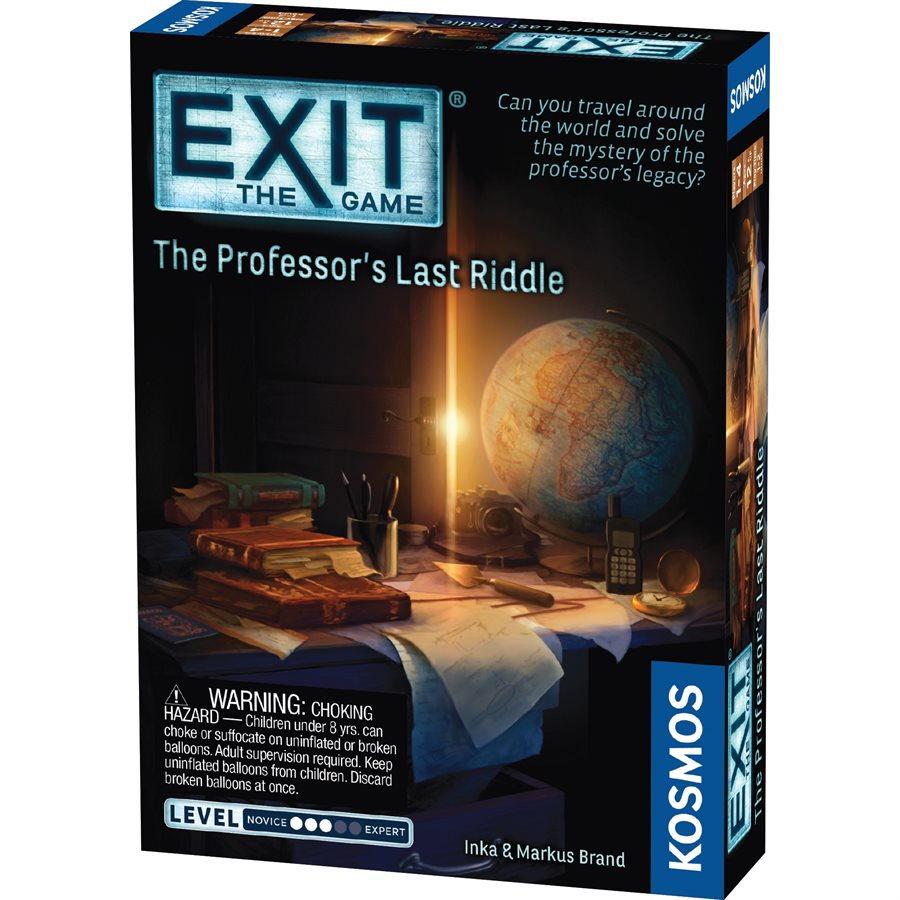 EXIT - The Professor's Last Riddle (Level 3) (EN) | Impulse Games and Hobbies