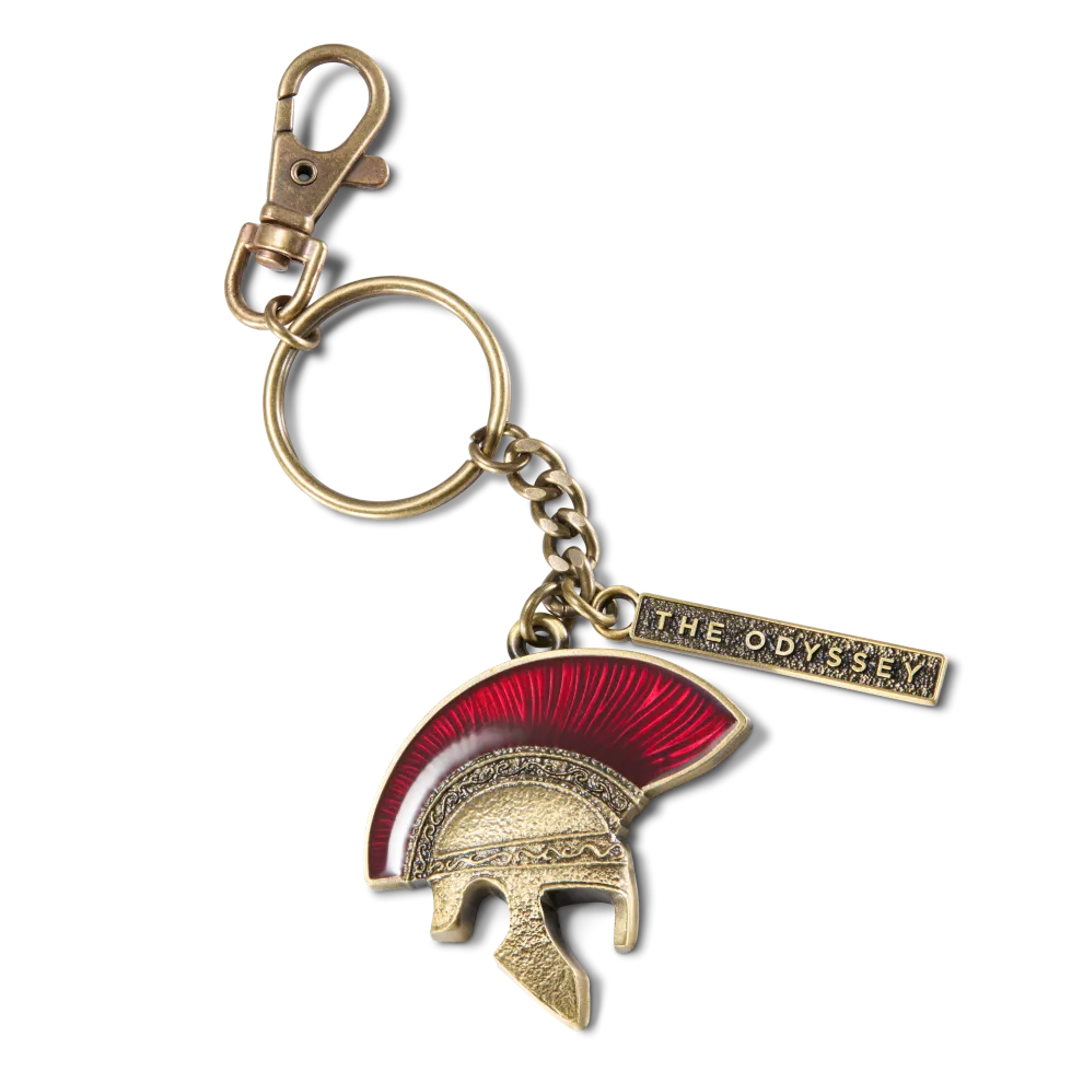 THE ODYSSEY ODYSSEUS HELMET KEYCHAIN | Impulse Games and Hobbies