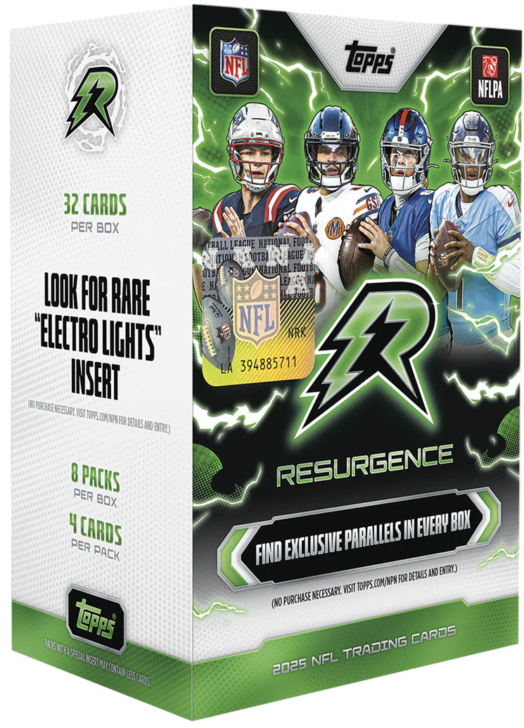 2025 TOPPS RESURGENCE FOOTBALL VALUE BOX | Impulse Games and Hobbies
