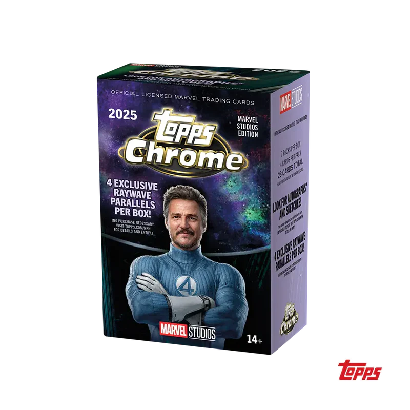 2025 TOPPS MARVEL CINEMA CHROME VALUE BOX | Impulse Games and Hobbies