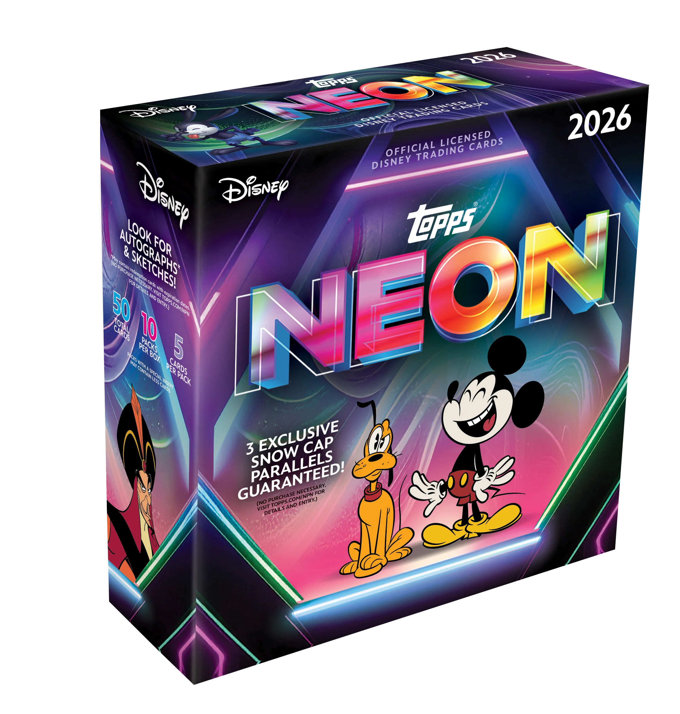 2026 TOPPS DISNEY NEON MEGA BOX | Impulse Games and Hobbies