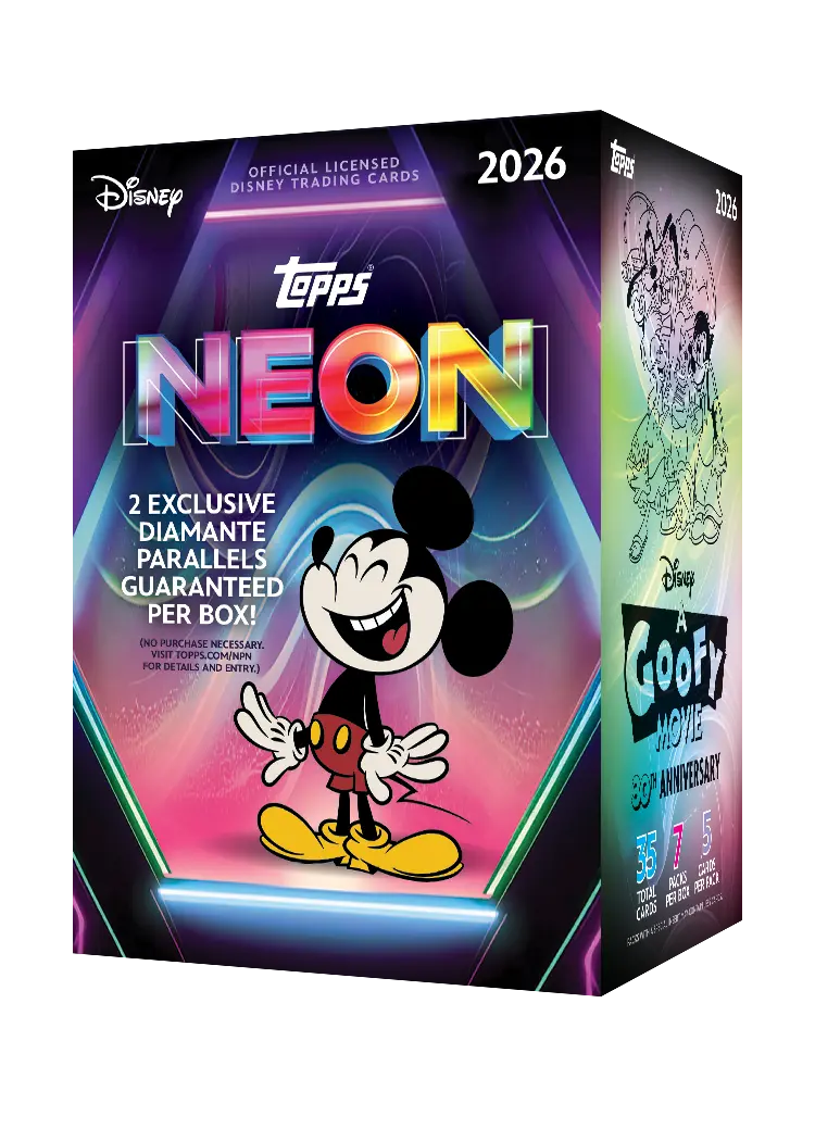 2026 TOPPS DISNEY NEON VALUE BOX | Impulse Games and Hobbies