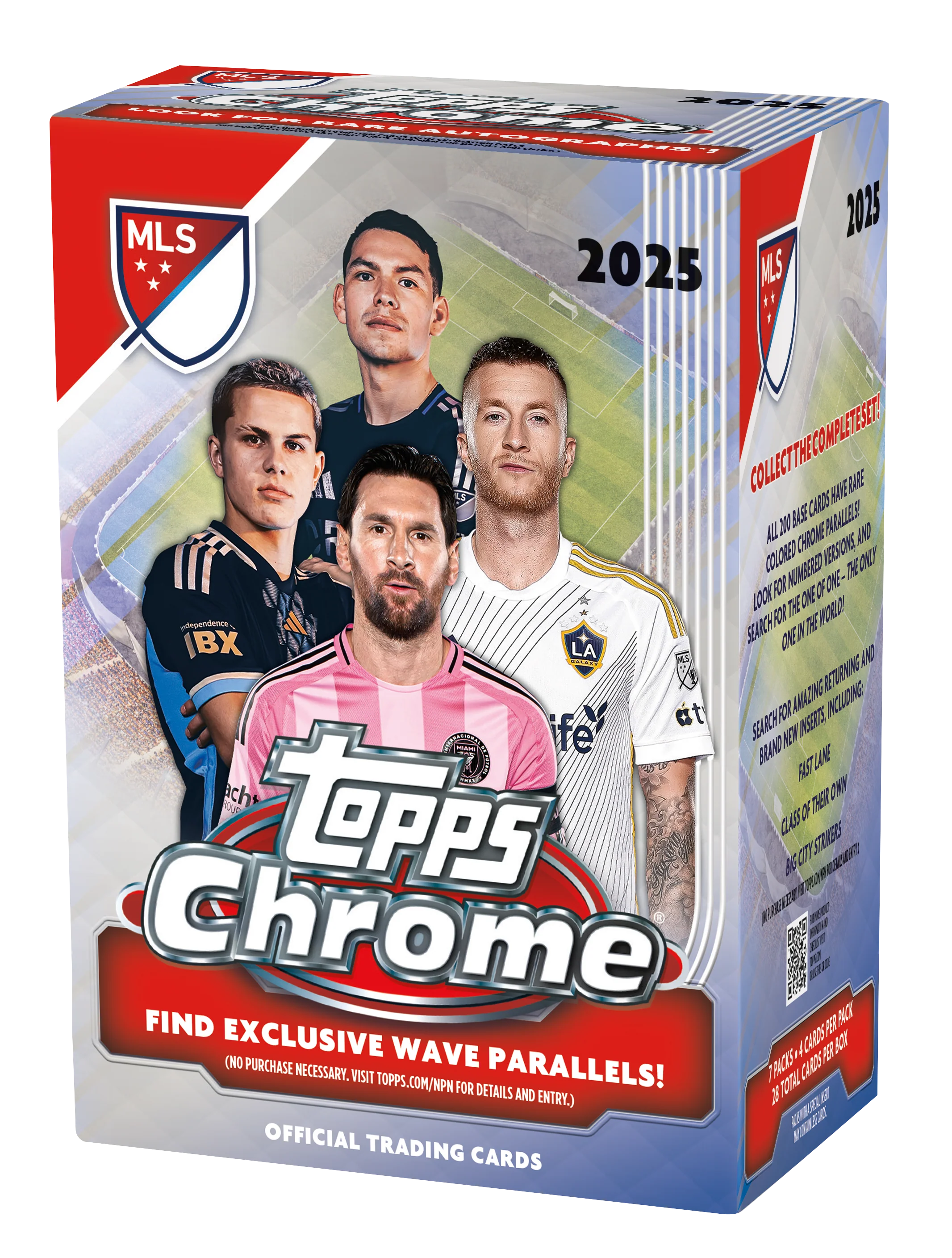 2025 TOPPS MLS CHROME SOCCER VALUE BOX | Impulse Games and Hobbies