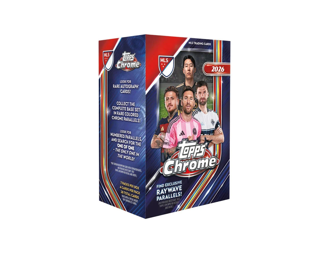 2026 TOPPS MLS CHROME SOCCER VALUE BOX | Impulse Games and Hobbies