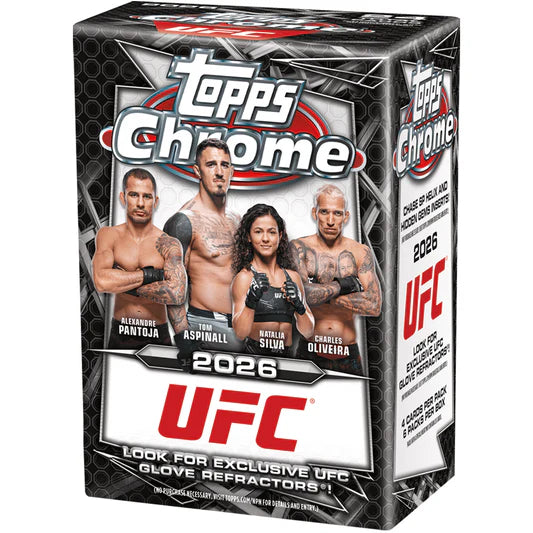 2026 TOPPS UFC CHROME VALUE BOX | Impulse Games and Hobbies