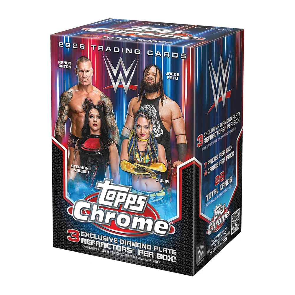 2026 TOPPS WWE CHROME VALUE BOX | Impulse Games and Hobbies
