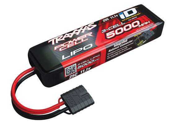 Traxxas 5000mAh 3S 11.1V 25C LiPo iD Connector Soft Case | Impulse Games and Hobbies