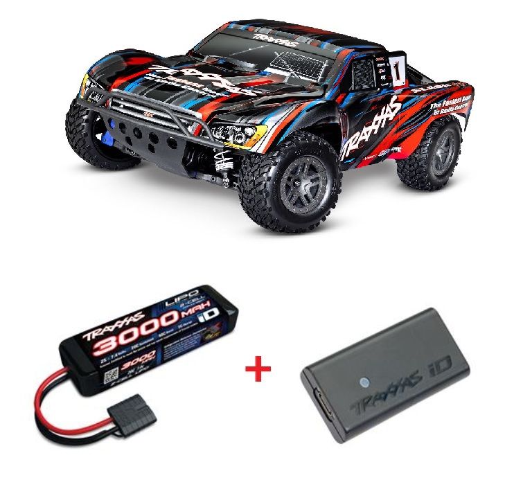 Traxxas 1/10 Slash BL-2S 4x4 RTR - Red w/ Charger & Battery | Impulse Games and Hobbies