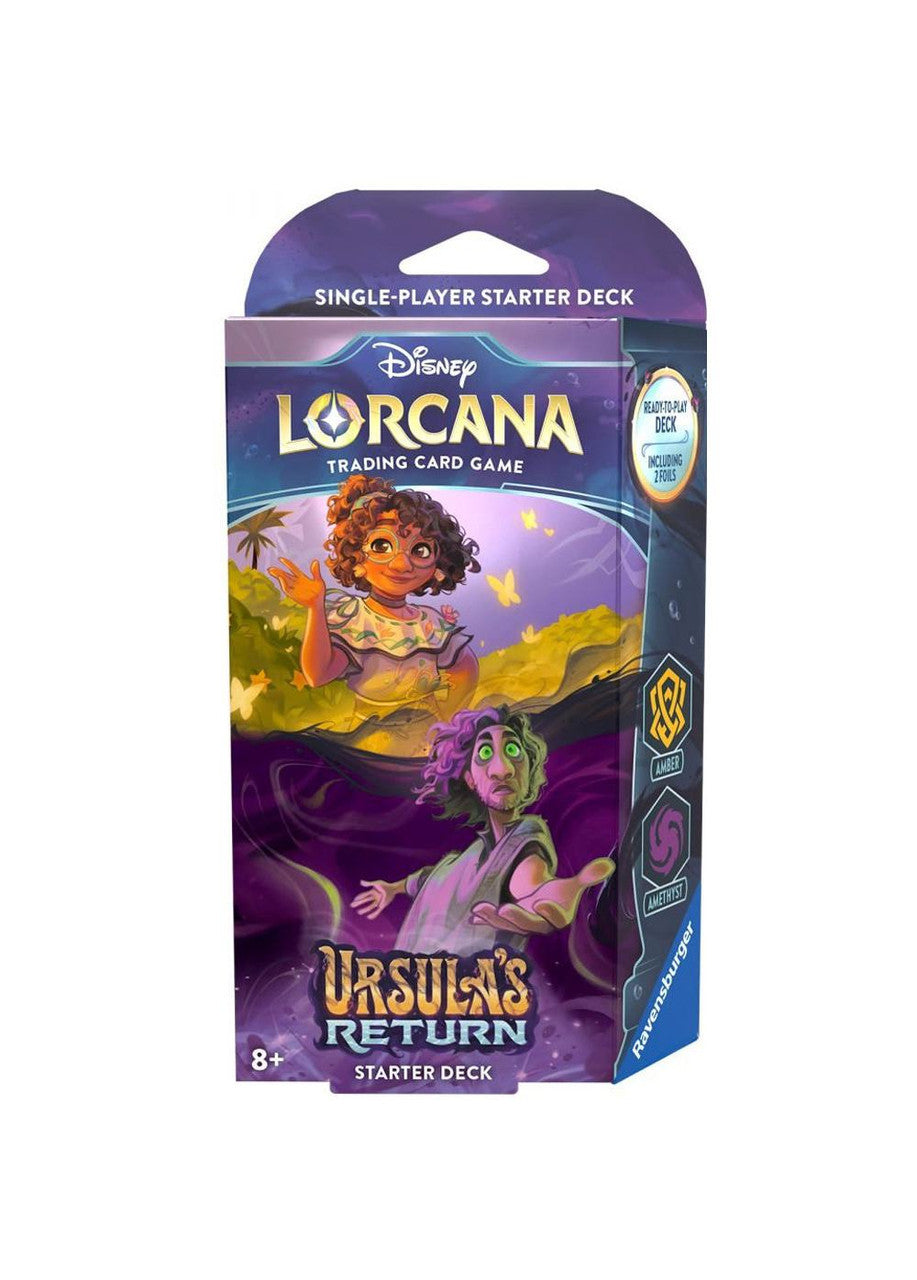 Disney Lorcana: Ursula's Return: Starter Deck - Amber & Amethyst | Impulse Games and Hobbies