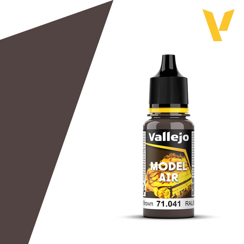 Vallejo Model Air Armour Brown RAL8014 18ml | Impulse Games and Hobbies