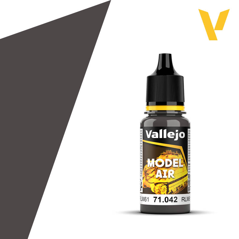 Vallejo Model Air Dark Brown RLM61 18ml | Impulse Games and Hobbies