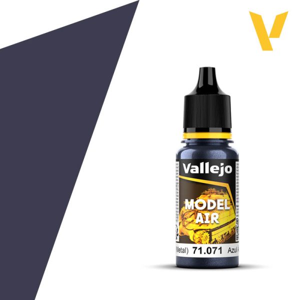 Vallejo Model Air Arctic Blue (Metallic) 18ml | Impulse Games and Hobbies