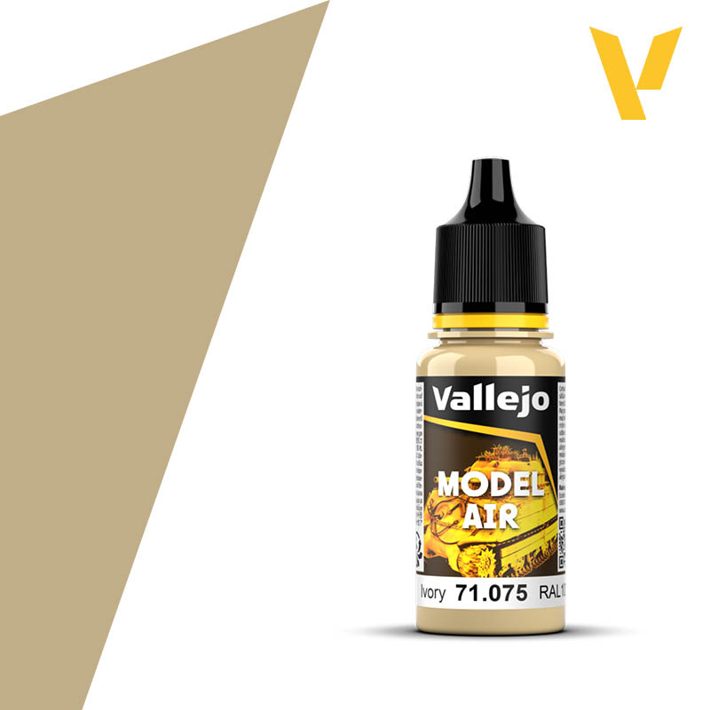 Vallejo Model Air Ivory RAL1001 18ml | Impulse Games and Hobbies