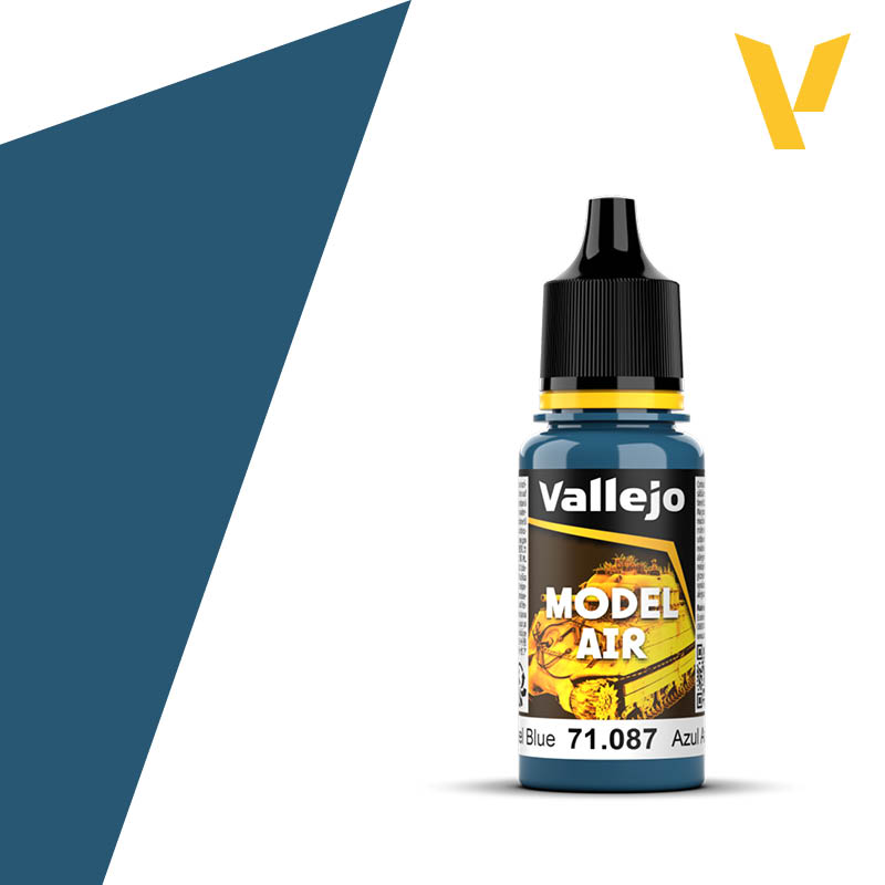Vallejo Model Air Steel Blue RAL5013 18ml | Impulse Games and Hobbies