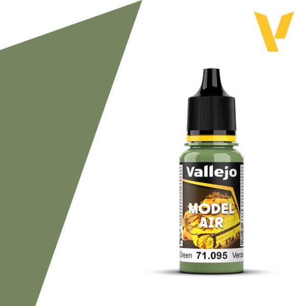 Vallejo Model Air Pale Green RAL6011 18ml | Impulse Games and Hobbies