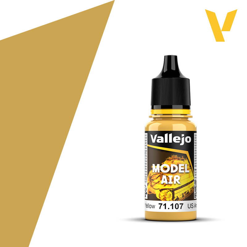 Vallejo Model Air US Interior Yellow 18ml | Impulse Games and Hobbies