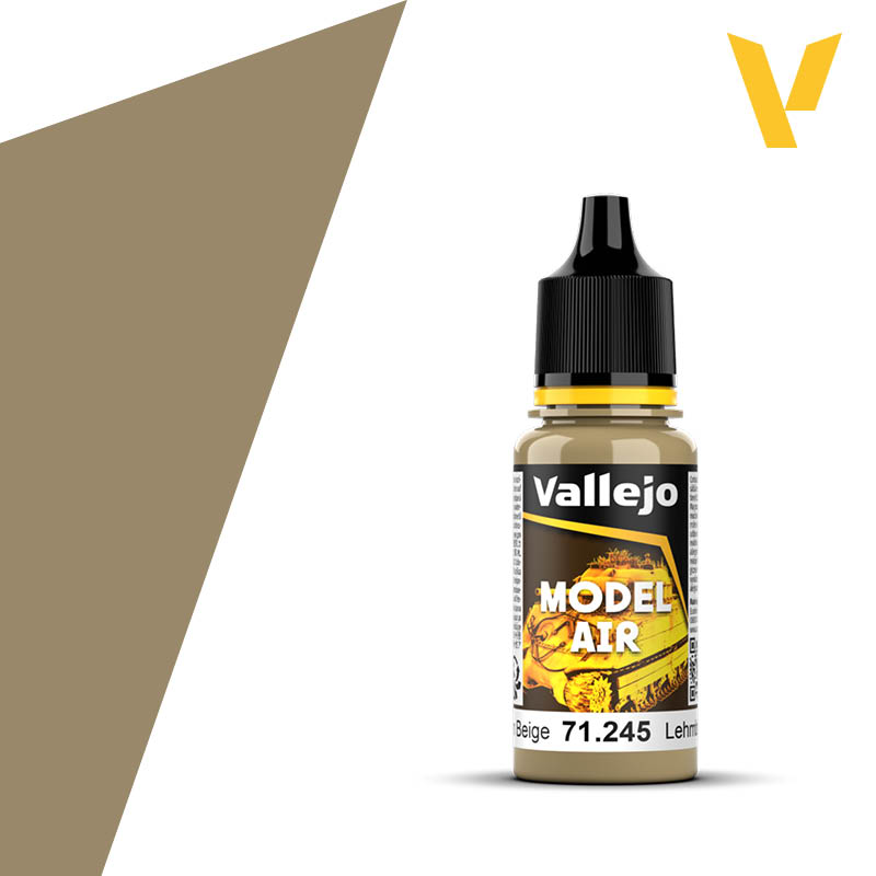 Vallejo Model Air Loam Beige RAL1040 18ml | Impulse Games and Hobbies