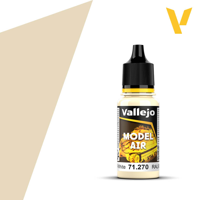 Vallejo Model Air Off-White RAL9001 18ml | Impulse Games and Hobbies
