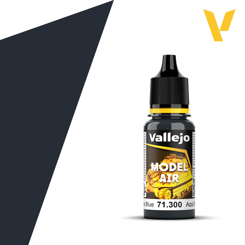 Vallejo Model Air Glossy Sea Blue 18ml | Impulse Games and Hobbies