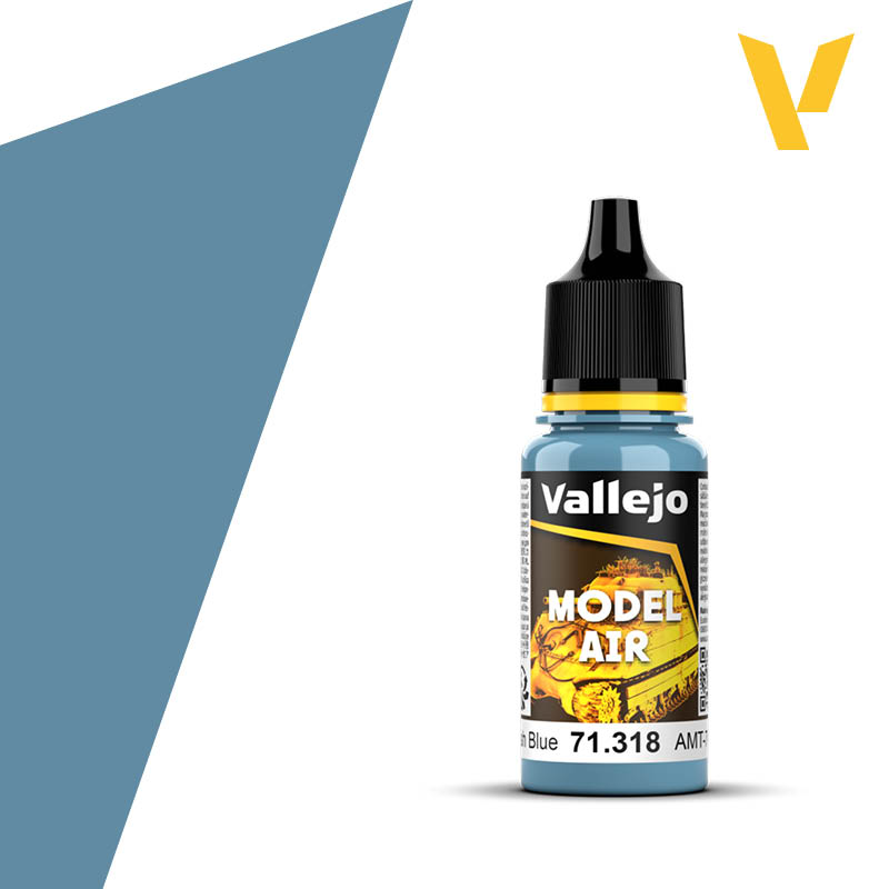 Vallejo Model Air AMT-7 Greyish Blue 18ml | Impulse Games and Hobbies