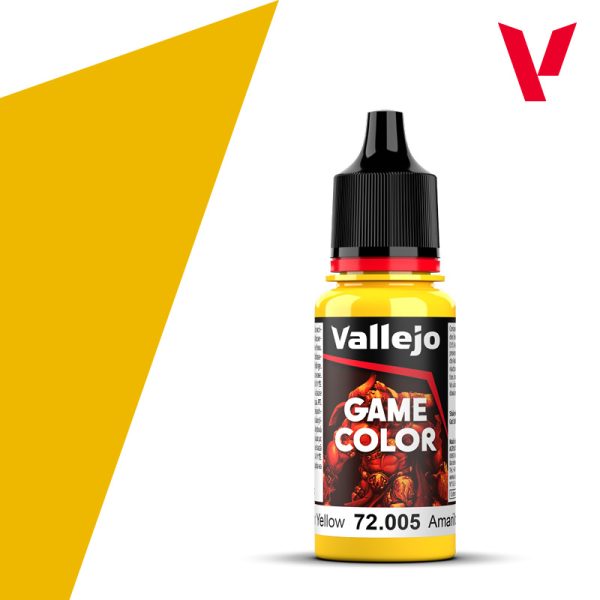 VALLEJO GAME COLOUR MOON YELLOW 18ML | Impulse Games and Hobbies