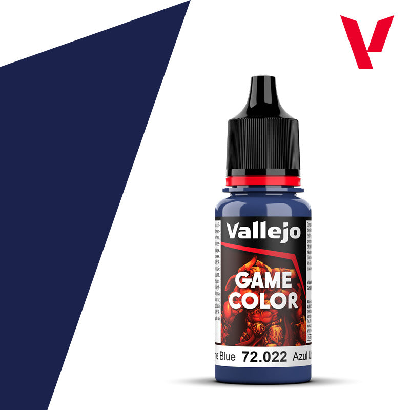 VALLEJO GAME COLOUR ULTRAMARINE BLUE 18ML | Impulse Games and Hobbies