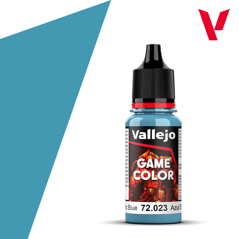VALLEJO GAME COLOUR ELECTRIC BLUE 17ML | Impulse Games and Hobbies