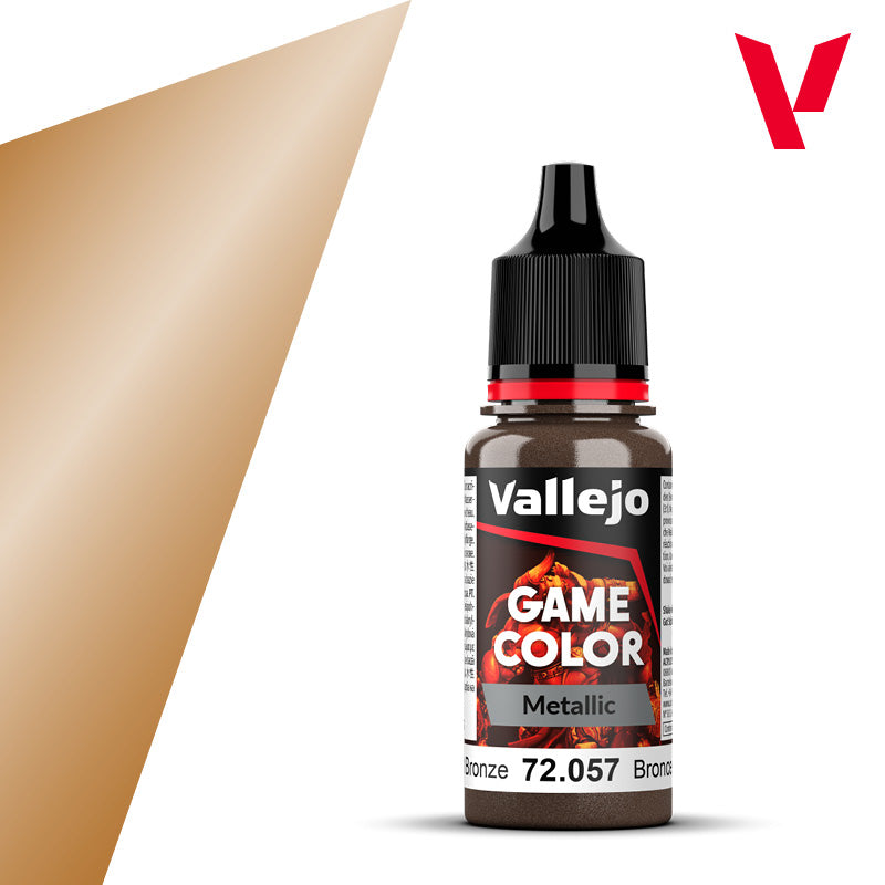 VALLEJO GAME COLOUR METALLIC BRIGHT BRONZE 17ML | Impulse Games and Hobbies