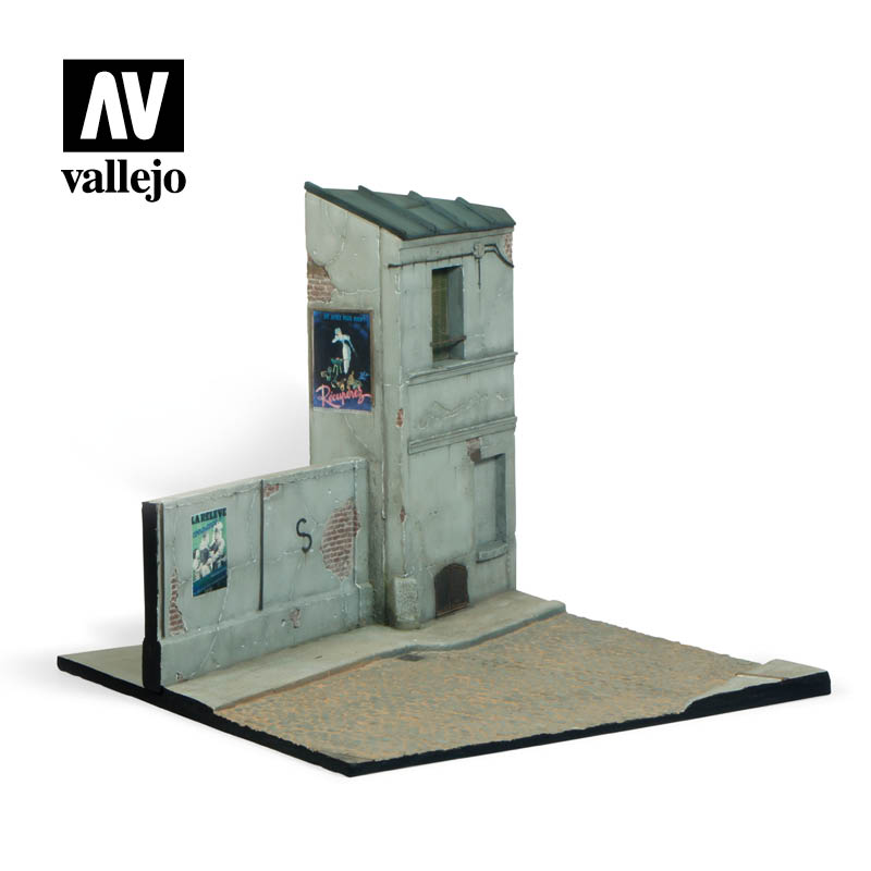 VALLEJO FRENCH STREET 24x23x21cm (1/35) | Impulse Games and Hobbies
