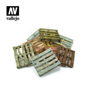 VALLEJO WOODEN PALLETS - 4pcs (1/35) | Impulse Games and Hobbies