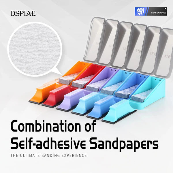 DSPIAE XSP-S01 Composite adhesive sandpaper Set | Impulse Games and Hobbies