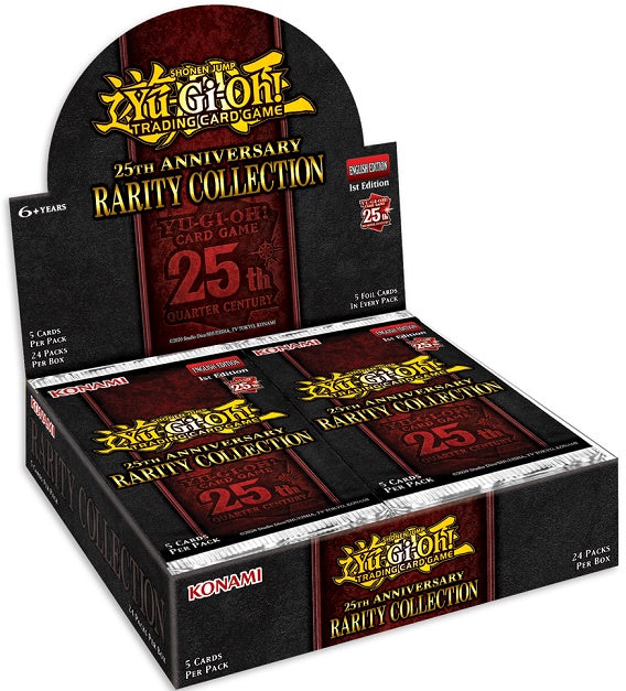 Yu-Gi-Oh!  25th Anniversary Rarity Collection Booster Box | Impulse Games and Hobbies