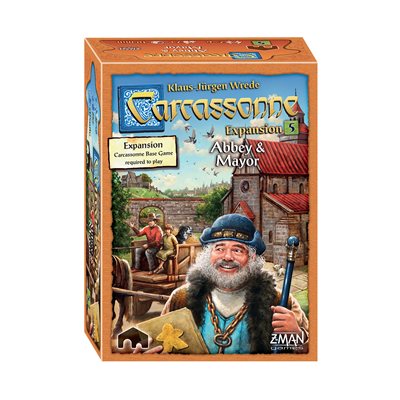 Carcassone Exp #5 - Abbey & Mayor | Impulse Games and Hobbies