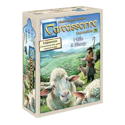 Carcassonne Exp #9 - Hills & Sheep | Impulse Games and Hobbies