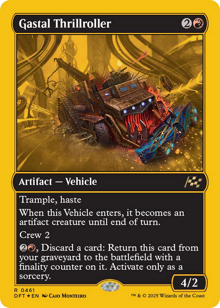 Gastal Thrillroller (First-Place Foil) [Aetherdrift] | Impulse Games and Hobbies