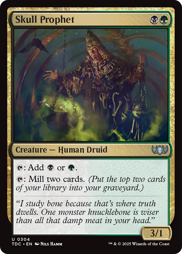 Skull Prophet [Tarkir: Dragonstorm Commander] | Impulse Games and Hobbies