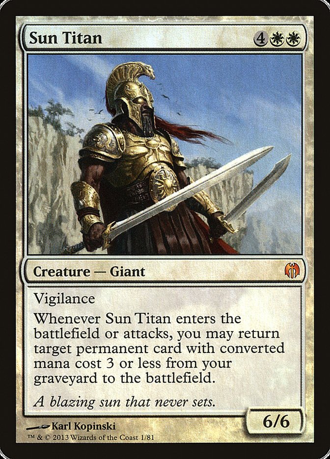 Sun Titan [Duel Decks: Heroes vs. Monsters] | Impulse Games and Hobbies