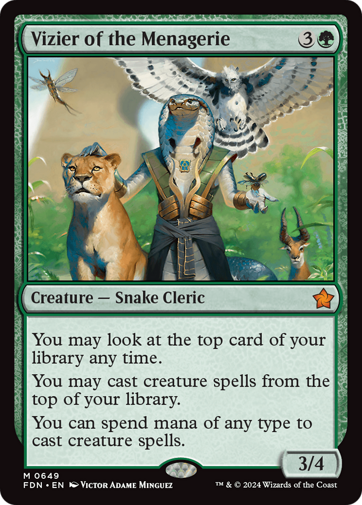 Vizier of the Menagerie [Foundations] | Impulse Games and Hobbies