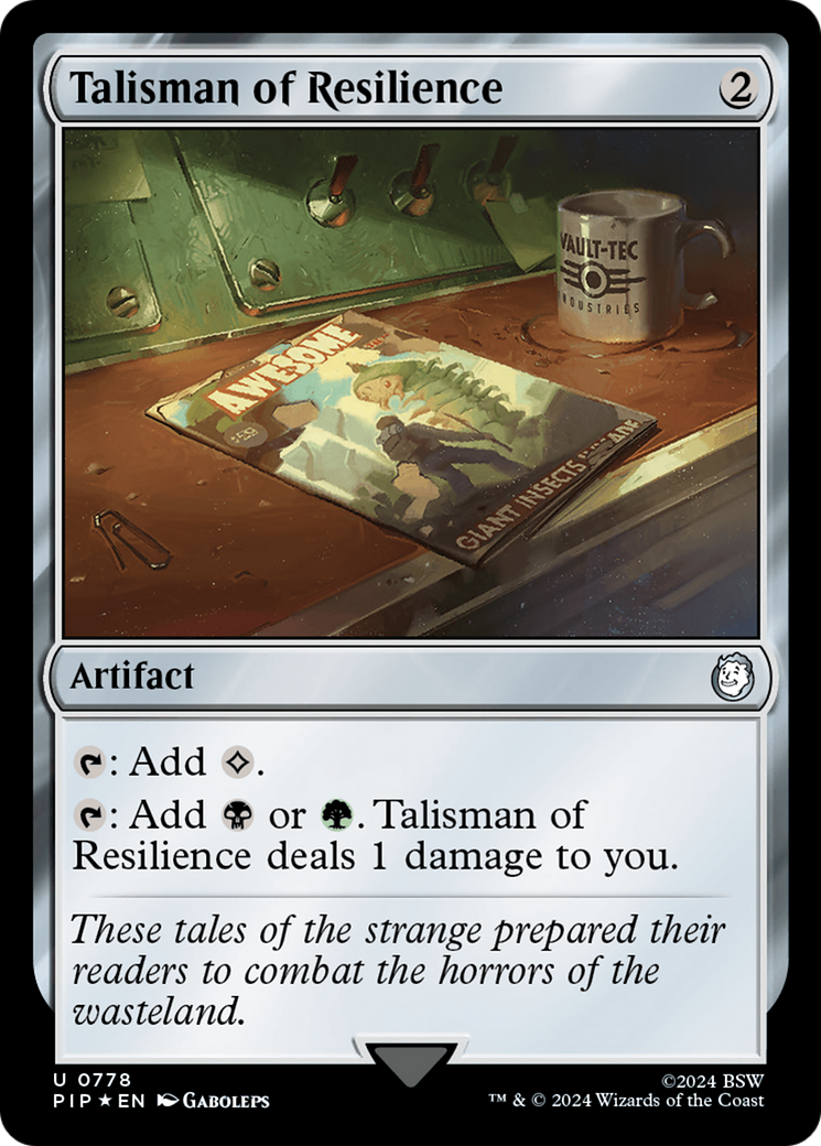 Talisman of Resilience (Surge Foil) [Fallout] | Impulse Games and Hobbies