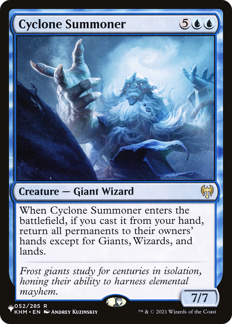 Cyclone Summoner [The List] | Impulse Games and Hobbies