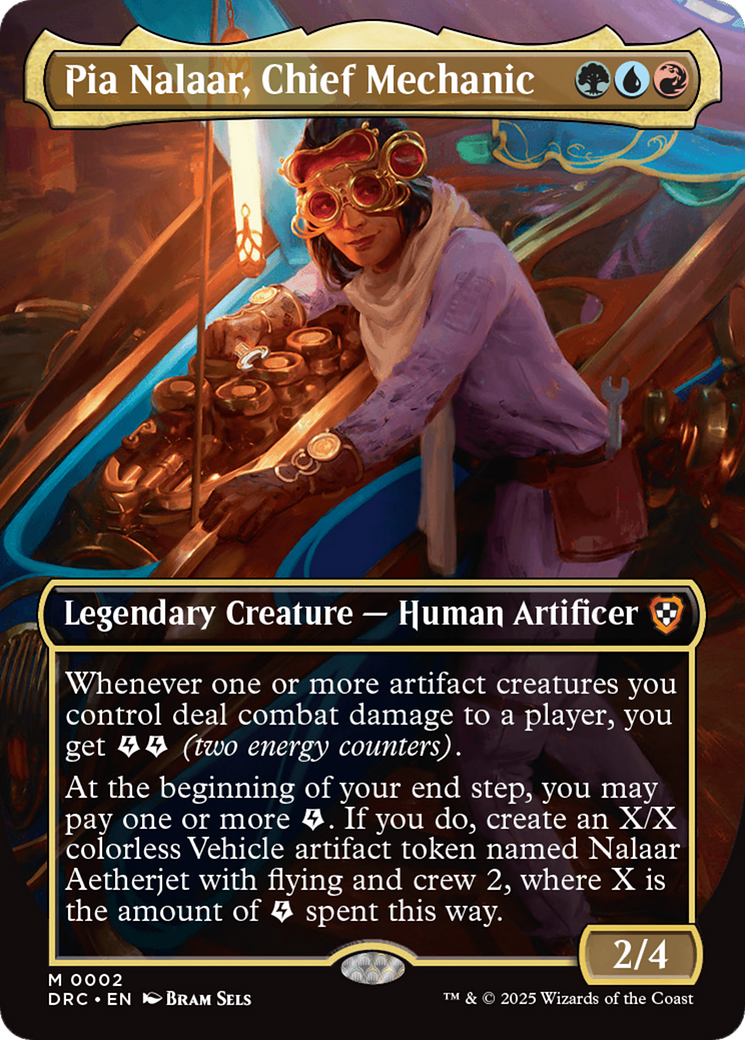 Pia Nalaar, Chief Mechanic (Borderless) [Aetherdrift Commander] | Impulse Games and Hobbies