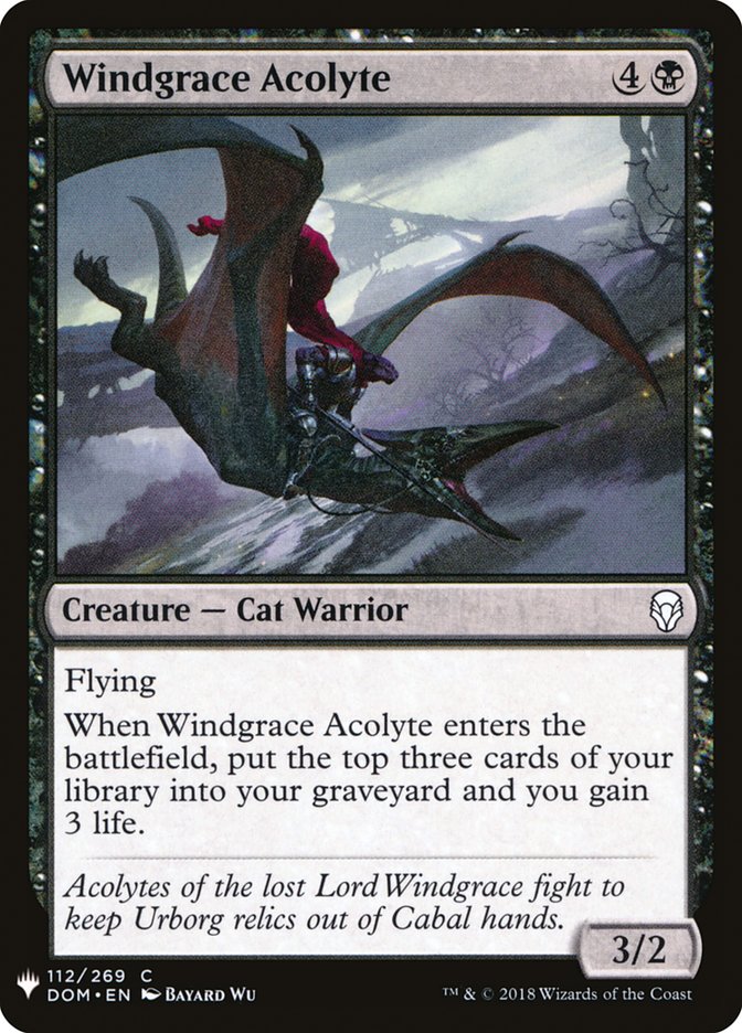 Windgrace Acolyte [Mystery Booster] | Impulse Games and Hobbies